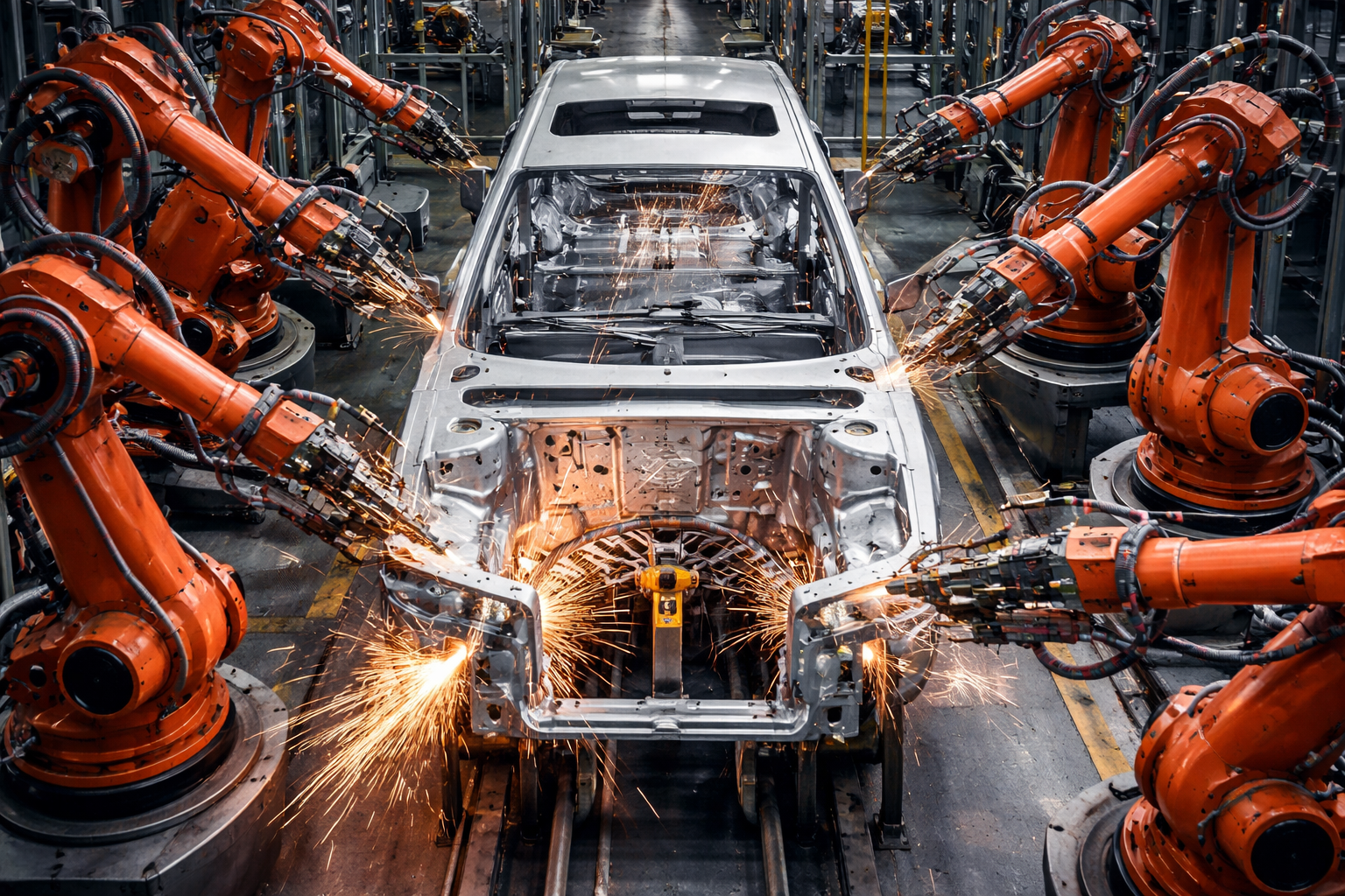 Automa&ccedil;&atilde;o Industrial para Ind&uacute;stria Automobil&iacute;stica