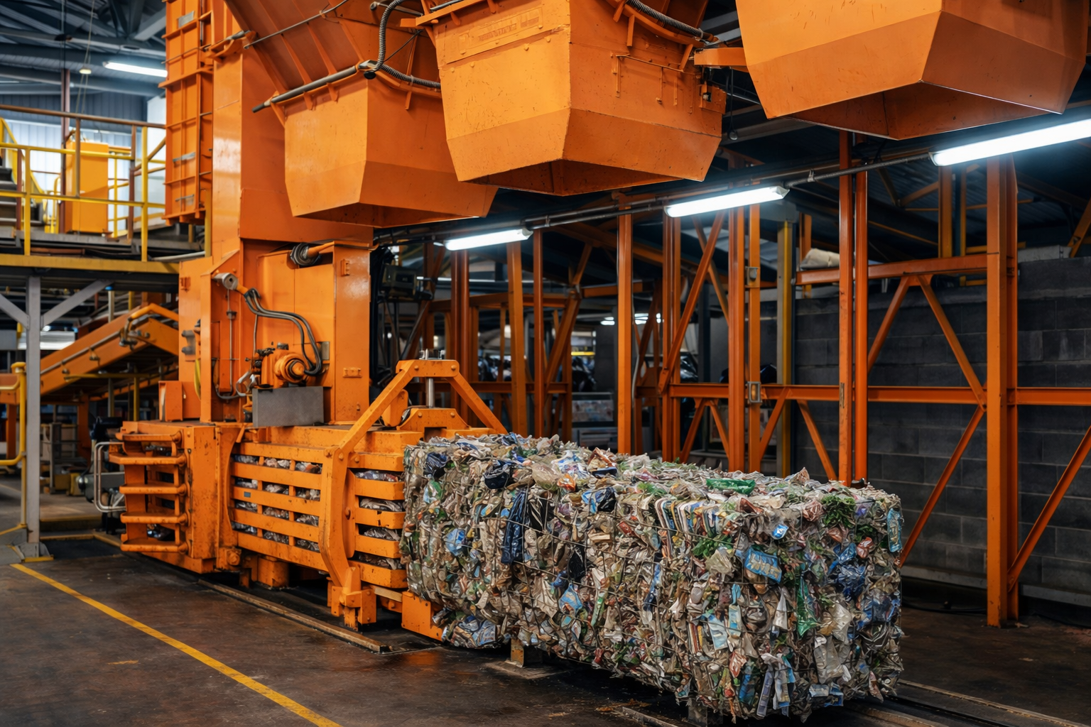 Automa&ccedil;&atilde;o Industrial para Ind&uacute;stria de Reciclagem